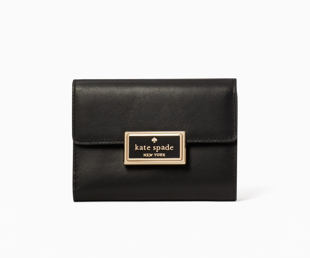 Reegan Medium Flap Wallet (Black)